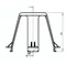 Spacer, protective cap for halogen and LED lamps, holes 60-85mm / D60