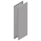 Spacial External side walls of the SF enclosure 1200x600mm