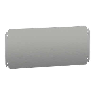 Spacial Full galvanized mounting plate for hanging enclosures 300x600mm