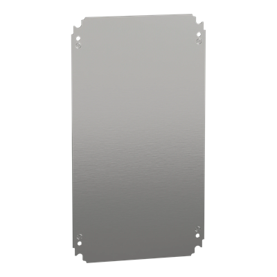 Spacial Full galvanized mounting plate for hanging enclosures 500x300mm