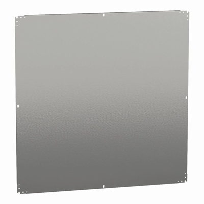 Spacial Galvanized full mounting plate for hanging enclosures 1200x1200mm