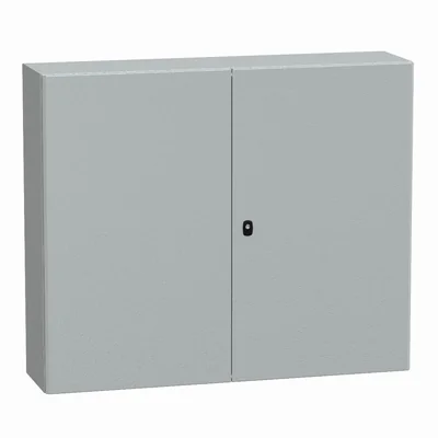 Spacial Obudowa wisząca S3D drzwi podwójne z płytą montażową ocynkowaną IP55 1000x1200x300mm