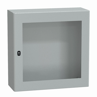 Spacial Obudowa wisząca S3D drzwi transparentne IP66 800x800x300mm