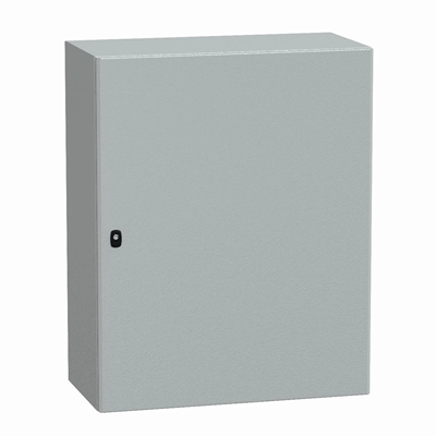 Spacial S3D hanging enclosure with galvanized mounting plate IP66 1000x800x400mm