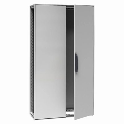 Spacial SF floor-standing enclosure with mounting plate 2000x1000x400mm double door