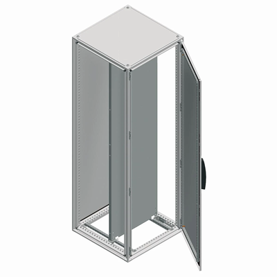 Spacial SF floor-standing enclosure with mounting plate 2000x1000x600mm