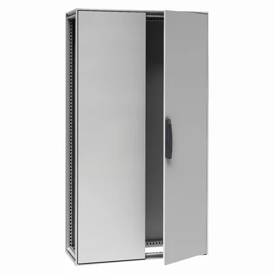 Spacial SF floor-standing enclosure with mounting plate 2000x1200x400mm