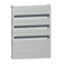 Spacial Telaio modulare con pannelli, acciaio, per S3D/S3X/CRN 3x28MOD 800x600mm