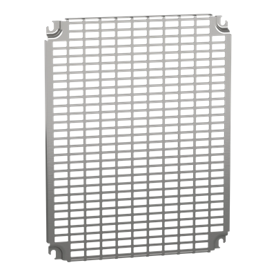Spacial Telequick-Montageplatte für 500 x 400 mm große Hängegehäuse