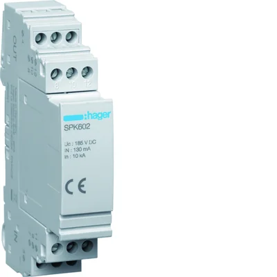 SPD Ogranicznik przpięć linii ADSL 2P DSL ADSL ADSL+ ISDN 1kA 10kA