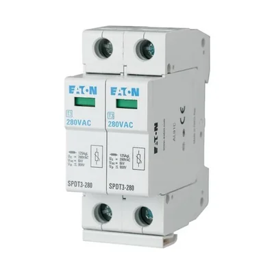 SPDT3-280/2 Pararrayos bipolar clase III