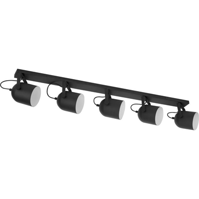 SPECTRA BLACK Black ceiling lamp