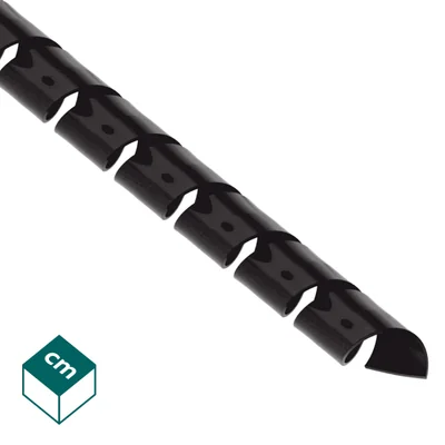 SPI / Cable mask spiral SPI12C PA-66 10 m black