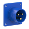 Spina da quadro 16A 400V 2P+Z IP44