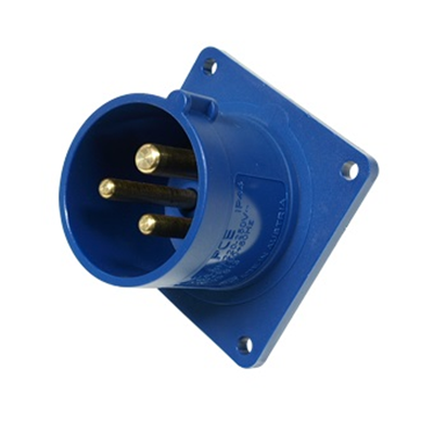 Spina da quadro 16A 400V 2P+Z IP44