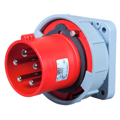 Spina da quadro IP67 125A 400V 3P+Z+N IP67