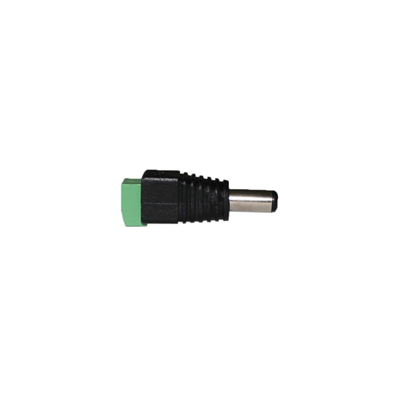 Spina DC NEXTEC 2,1 x 5,5 mm con terminali a nastro monocolore