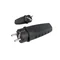 Spina portatile in gomma LUX con messa a terra, 16A, 250V, nera, IP44