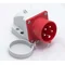 Spina ricevitore con spina IP44 32A 400V 3P+Z+N