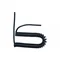 Spiralkabel 05VVH8-F 4x1mm2 - 5m - schwarz IP20