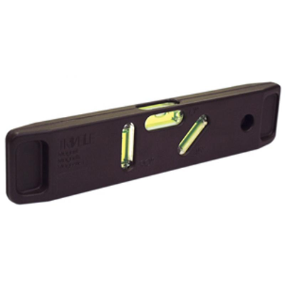 Spirit level for 250 mm control cabinets