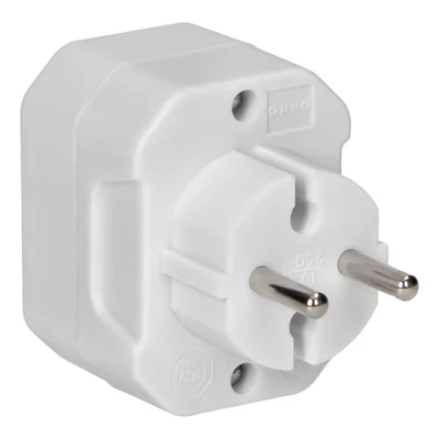 Splitter 3x2P euro bianco
