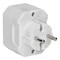 Splitter 3x2P euro white