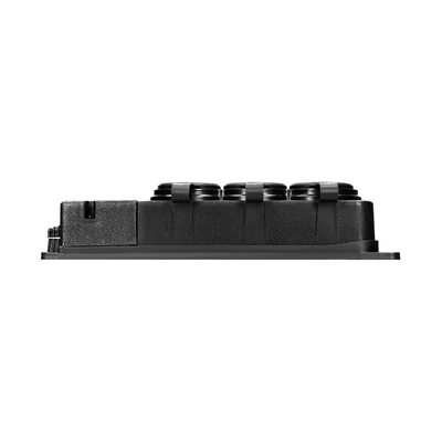 Splitter resistente agli schizzi e agli urti, IP44, 3x2P+Z, 16A, 230V AC, in gomma ignifuga.