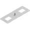 SPM1 Stahl-Montageplatte für Flachdach, Blechstärke - 2 mm