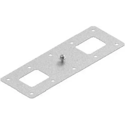 SPM1 Stalowa płyta mocująca na dach płaski gr. blachy - 2 mm