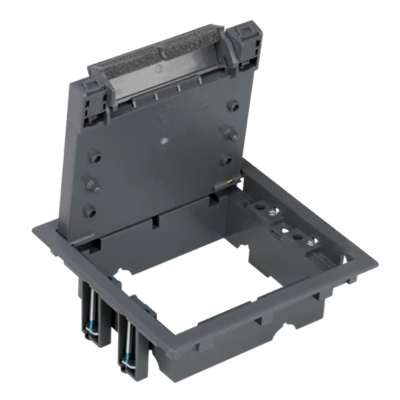 Sportello d'ispezione, dimensione 2 moduli, grigio