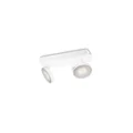Spot CLOCKWORK barre/tube blanc 2x4.5W SELV (WGD)