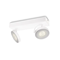 Spot CLOCKWORK barre/tube blanc 2x4.5W SELV (WGD)