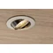 Spot de plafond à angle réglable (œillet) PORTO-K, moulé, IP20, inox, type 5515
