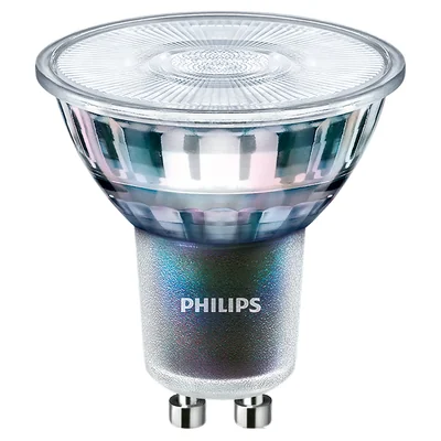 Spot LED Philips MASTER 5,5 W équivalent à 50 W, 355 lm, dimmable, 2700 K, LED ExpertColor 5,5-50 W GU10 927 25D, garantie 5 ans
