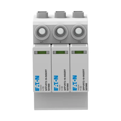 SPPVRT2-10-2+PE Scaricatore di sovratensione per impianti fotovoltaici, tipo 2, 1000 V CC