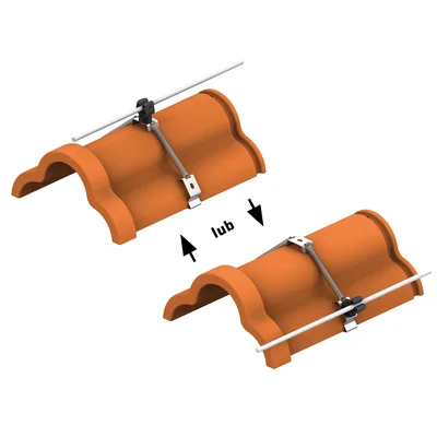 Spring ridge holder /OH/ black TYPE AN-153BN/OH/C