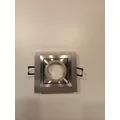 SQUAREE Lampe encastrable 10cm 50W GU10 IP20 argent