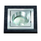 SQUAREE Recessed lamp 10cm 50W GU10 IP20 silver