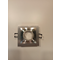 SQUAREE Recessed lamp 10cm 50W GU10 IP20 silver
