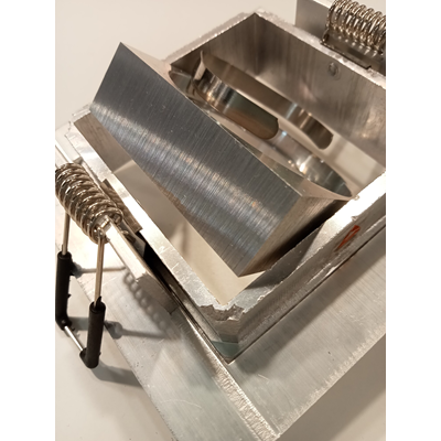 SQUAREE Recessed lamp 10cm 50W GU10 IP20 silver