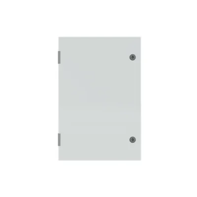 SR2-SRN6420K grey housing, 42M, IP65, class I, 600x400x200mm (HxWxD) | mounting plate | solid door | no N+PE