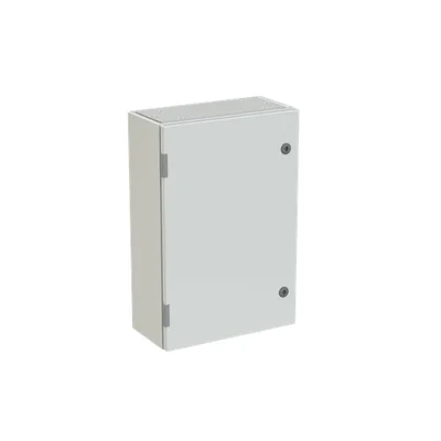 SR2-SRN6420K grey housing, 42M, IP65, class I, 600x400x200mm (HxWxD) | mounting plate | solid door | no N+PE