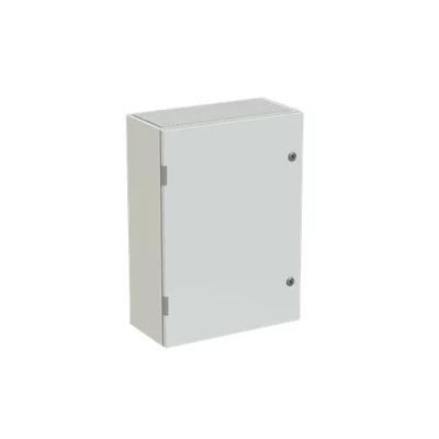 SR2-SRN7525K graues Gehäuse, 0M, IP65, Schutzklasse I, 700 x 500 x 250 mm (H x B x T) | Montageplatte | Volltür | ohne N+PE