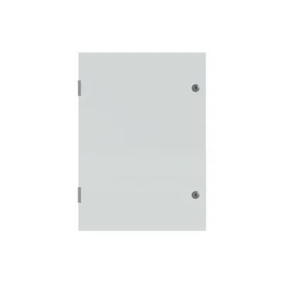 SR2-SRN7525K сірий корпус, 0M, IP65, клас I, 700x500x250 мм (ВxШxГ) | монтажна панель | суцільні двері | без N+PE