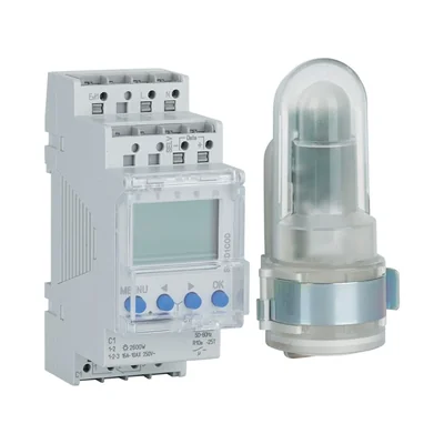 SRCD1COD Twilight switch, 2-99000lux + time relay