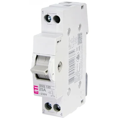 SSQ 125 Three-position modular switch 25A 1-pole