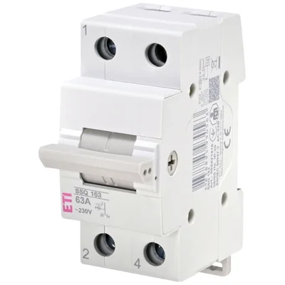 SSQ 163 Modular three-position switch 63A 1-pole