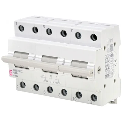 SSQ 363 Modular three-position switch 63A 3-pole