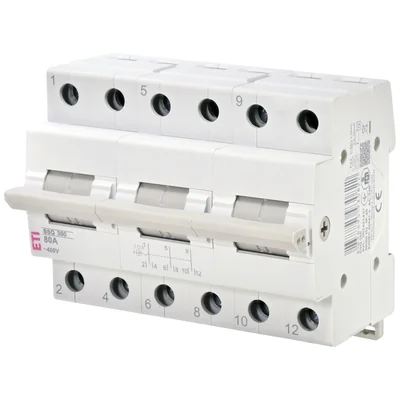SSQ 380 Modular three-position switch 80A 3-pole